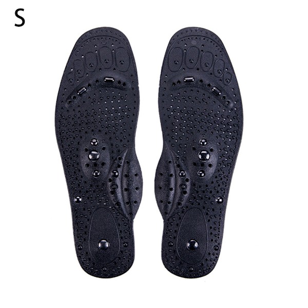 Magnetiska Terapisulor för Viktminskning Fotmassage Hälsovård Skor Matta Kudde Akupunktur Massage Sula for Size 40-48