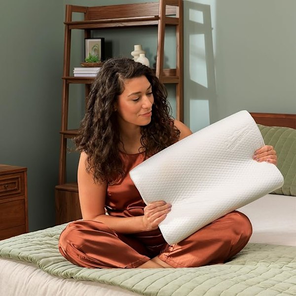 Tempur-Pedic TEMPUR-Ergo niskatyyny, suuri profiili, valkoinen