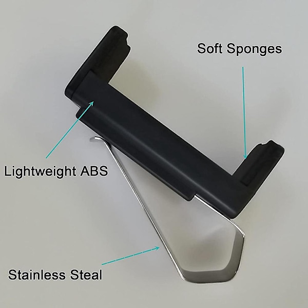 Garasjeportåpnerklips, Bilgarasje Fjernkontroll Visirklips for Sears, for Fjernkontroller 1 stk Black