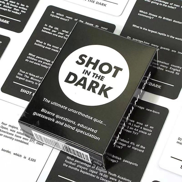 Shot In The Dark Brädspel Party Game Drinking Game
