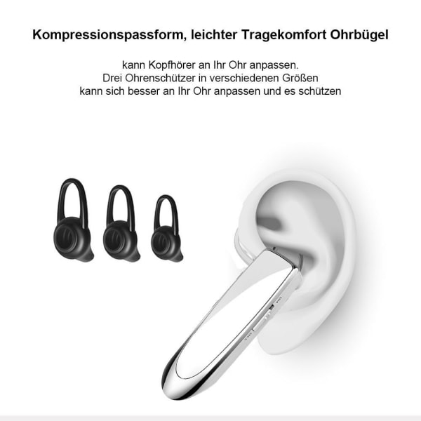 Nyt Bluetooth-headset V4.1 Trådløst headset Bluetooth