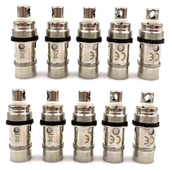 10 stk./æske Udskiftningscoil 0.7ohm Bvc Mesh Coils Kompatibel med Nautilus 2s Udskiftningskerne【GKS】