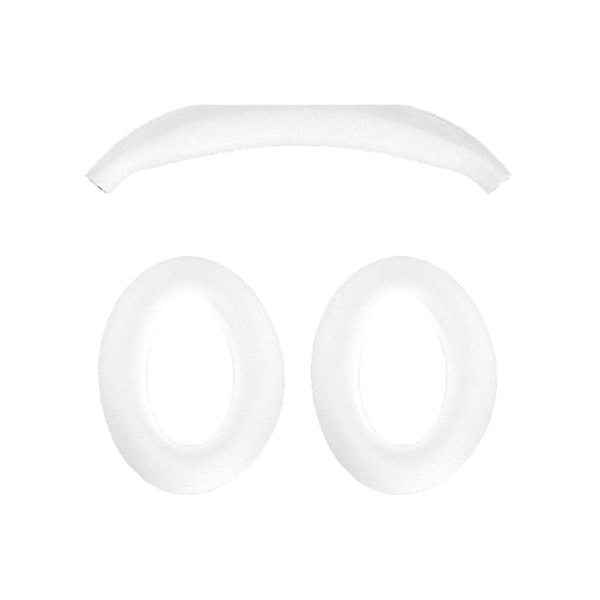 Silikon Öronmuffar för Qc45 Qc35 Qc25 Qc15 Ae2 Hörlurar White