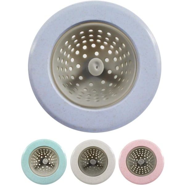 Køkken silikonesil, beige, pink, blå, grøn, 4-pak