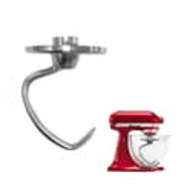 Ruostumattomasta teräksestä valmistettu taikinakoukku Kitchen Aid 5QT -malliin
