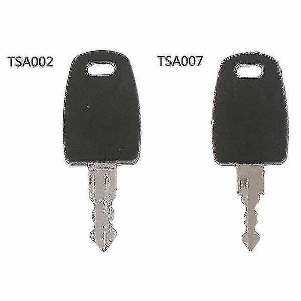 Monitoiminen Tsa002 007 Avaimen Pakkaus Matkatavaroiden Tullin Tsa Lukko Napit (2-pakkaus)
