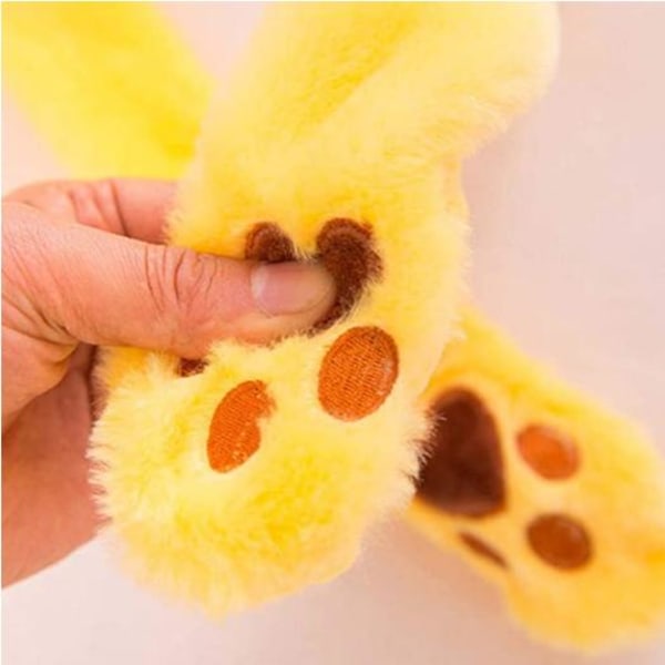 Rolig Pikachu plyschhatt, öronrörelse hopp, cosplay kostymer