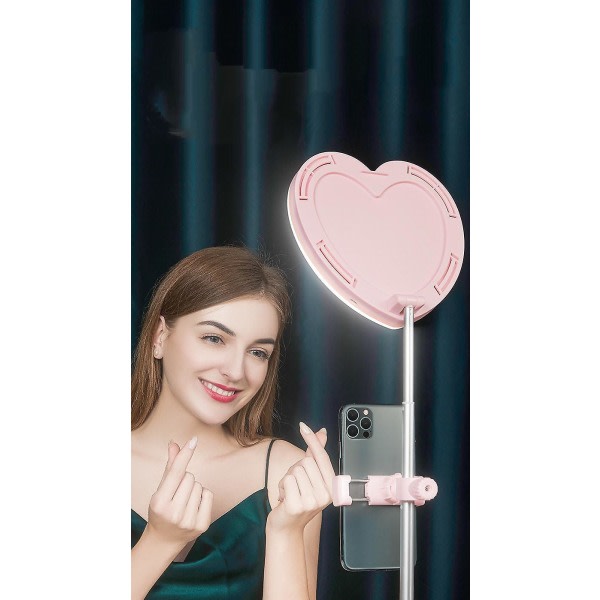Selfie Heart Type Light, LED Light Heart Type Light Charging Fill Light