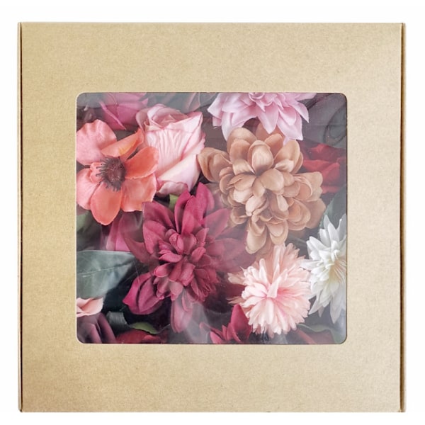 Brudbukett med blommor för bröllop ed