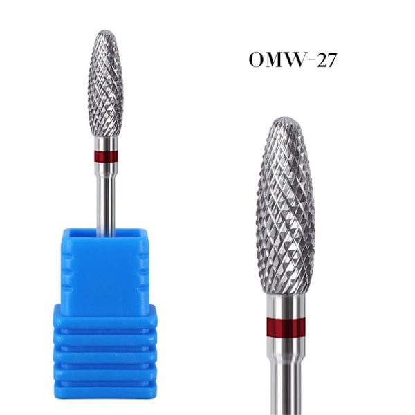 Nagelborr Nagel Fil Sliphuvud - lager OWM-27