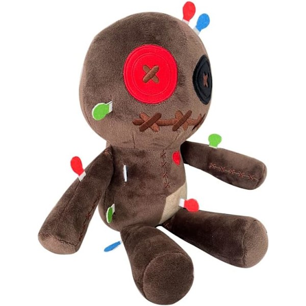 Sødt Spøgelses-Horror Voodoo-Dukke, 12 tommer Halloween Plys Embroderi Strik