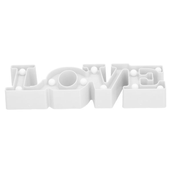 LOVE lampe 10 LED nattlys for frieri, bekjennelse, bryllup
