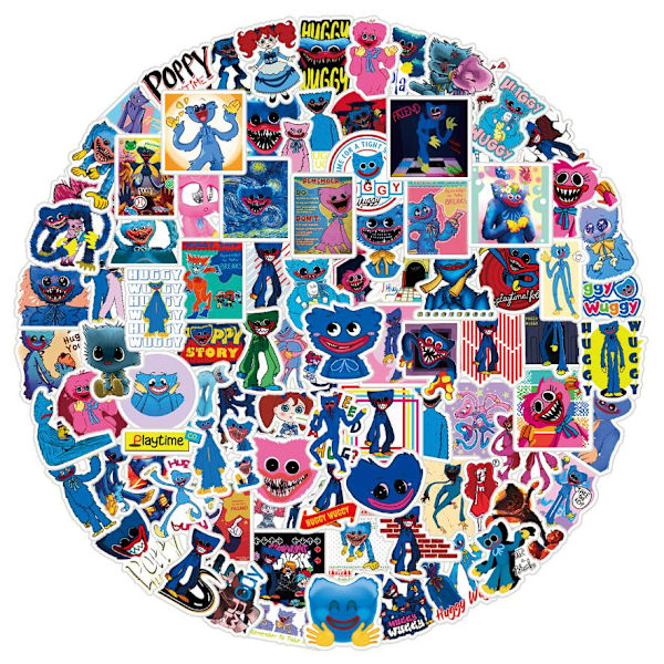 100 kpl Poppy Playtime -tarroja