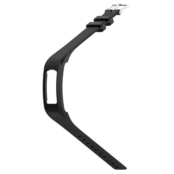 Håndleddsrem for Garmin Vivofit 1/2 Silikon Smart Watch Rem anti-ripe Strop - FARGE: Svart