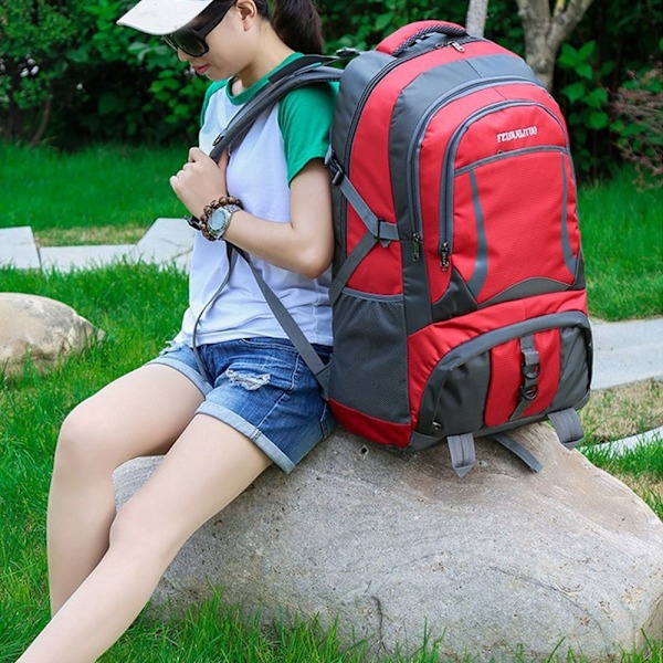 60L Suuri Reppu Reppu VAALEANSININEN light blue