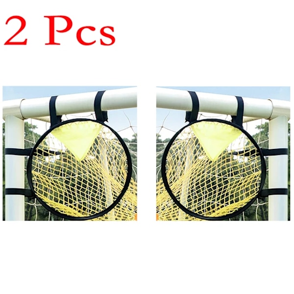 Fotbollsträning Skott 1/2 st Nätutrustning Fotbollsträningsmål Nät Mål Ungdom Frisparksträning Skott Fotboll Topshot 2 pcs