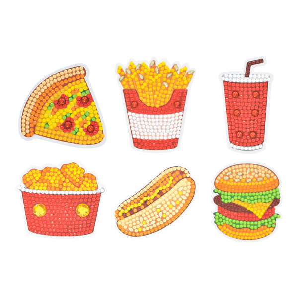Burger Series Diamond Sticker Set (stil 6)