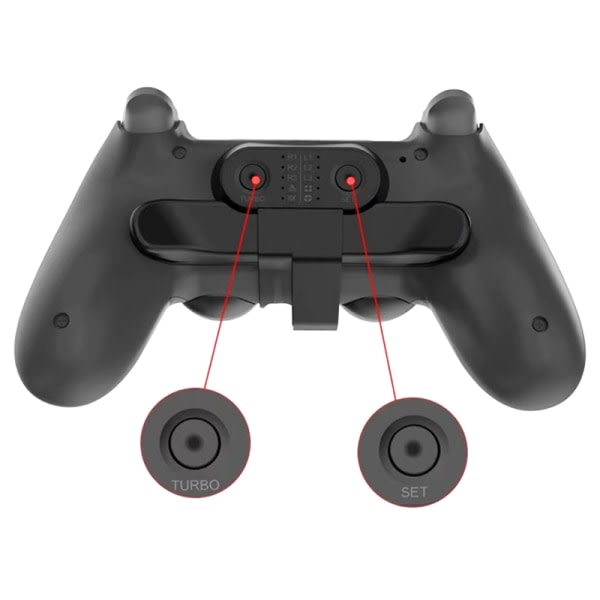 För PS4 Controller Back Button Attachment Dual4 Rear Extension