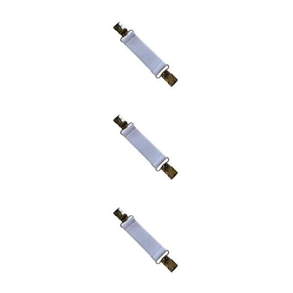 2/3/5 Dam Skjortklänning För Cinch Back Tröja Kofta Clip Vit 13x2.25cm[GKS] White 13x2.25cm 3Set