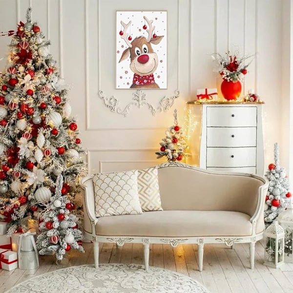 Jul diamantmalerisett