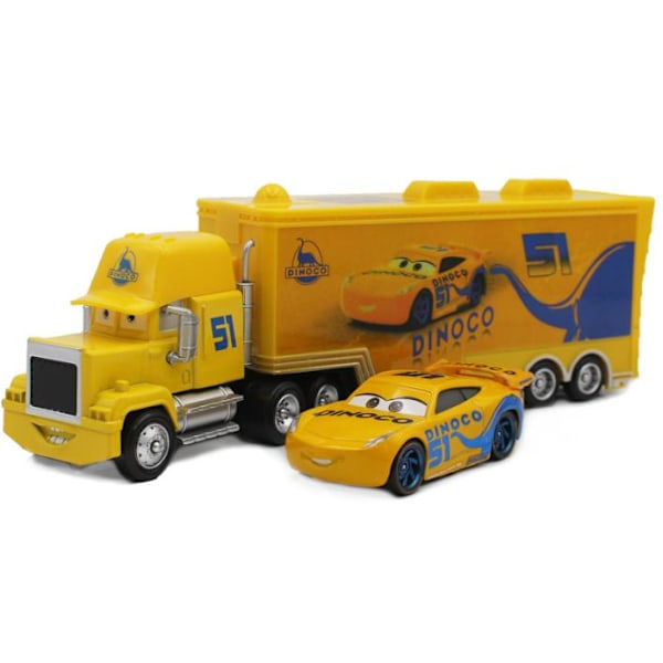 1 kpl Disney Pixar Lentokone ja Autot Salama McQueen Mack Kuljetusauto Leikkiauto #4