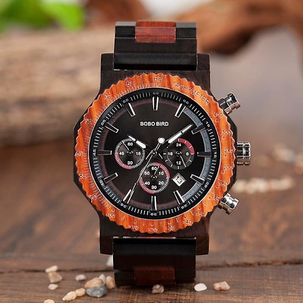 Stopur 24 Timer Fashionabel Unisex Armbåndsur Kreativ Kvarts Ur