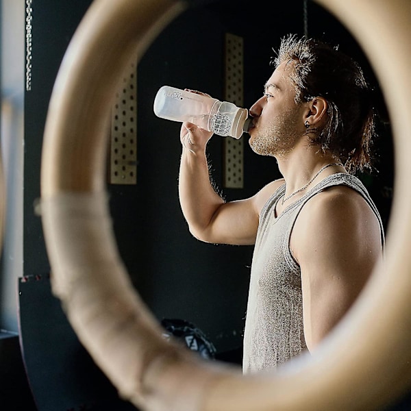 10 rustfrie stål flaskeblanderkugler, protein shaker kugletråd