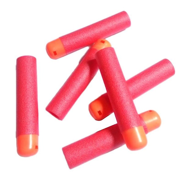 6 st Mega För Nerf 9.5cm Röda Prickskyttegevär Dart Pilar Mega Skum Refill Pilar Stora