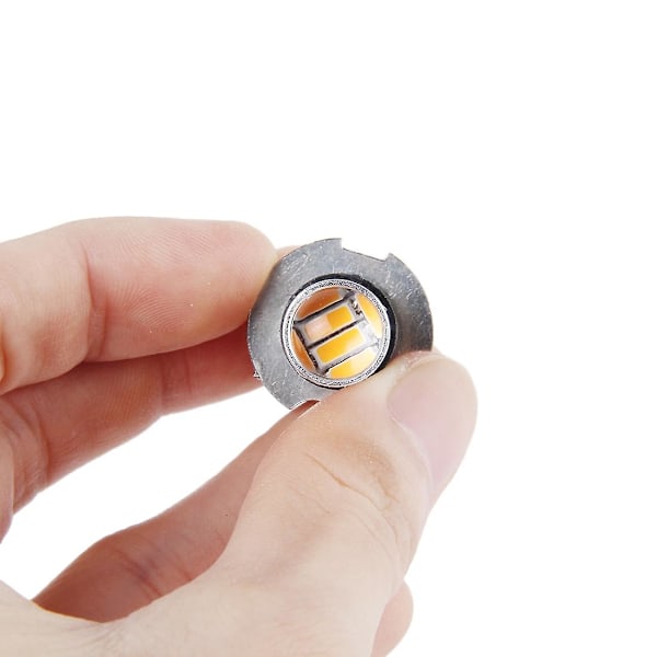 2 stk. H3 10W 30 SMD-4014 LED tågelygter til bil, DC 12V Orange Light