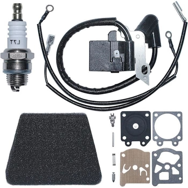 Tändspole kit, Kompatibel med Partner 350 351 370 Kompatibel med Sågdelar[GKS]