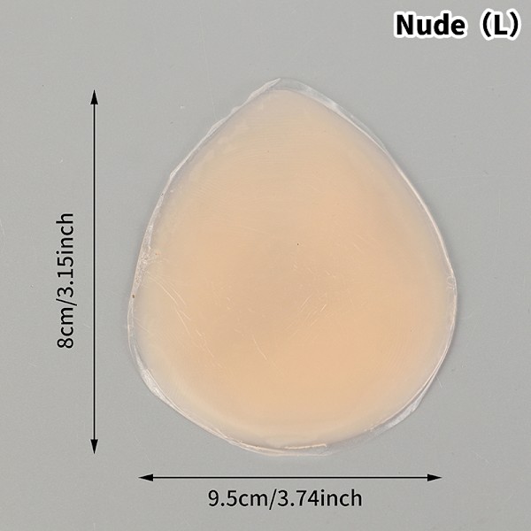 1 st Reusable Camel Toe-Förebyggande Klisterlager Camel Toe Döljare Nude L