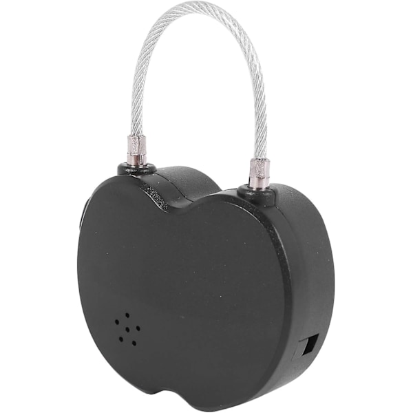 Aikalukko LCD-näytöllä, monitoiminen matkaelektroninen ajastin, vedenpitävä USB-ladattava väliaikainen ajastinriippulukko{GKS}