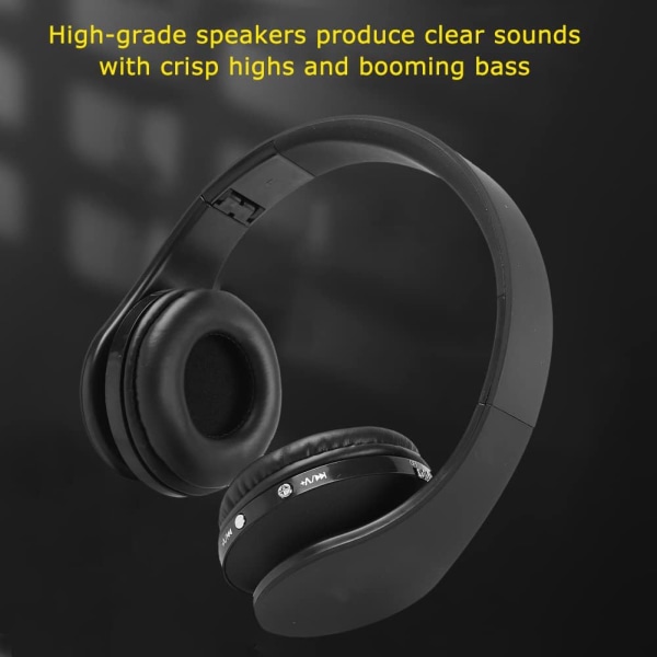 Trådløse støydempende hodetelefoner med Bluetooth