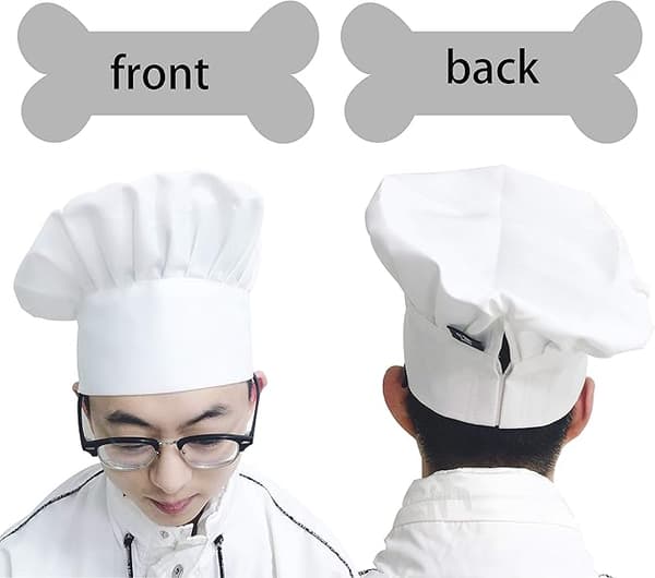 Kockmössa Unisex Kockhatt i Polybomull Gastronomihattar