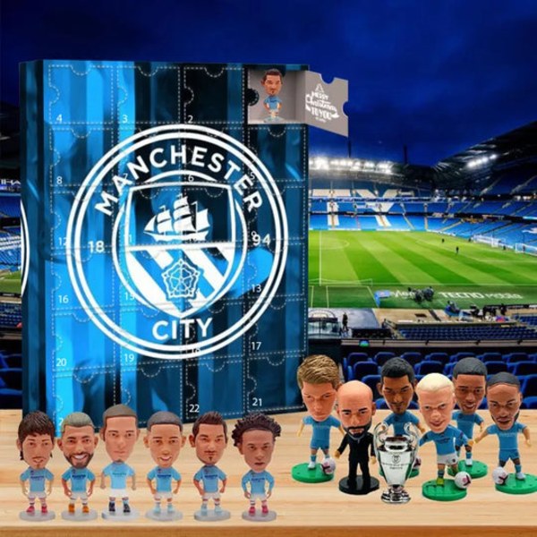 Manchester City F.C. Adventskalender 2024 - Julkalender för Fans