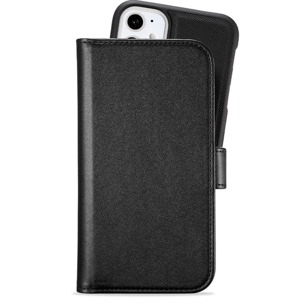 holdit iPhone 11 / XR - Multifunktionel 2-i-1 Magnetisk Etui / Cover - Sort