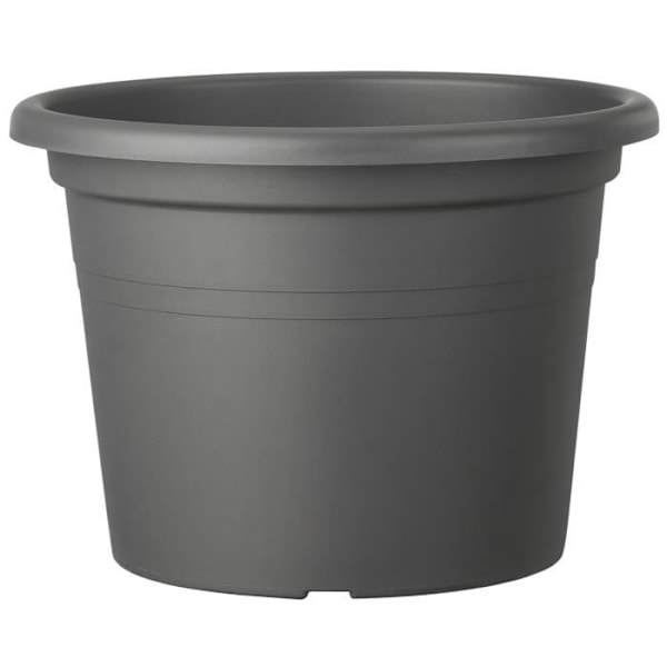 DEROMA Rund blomkruka dag R antracit - 50 cm