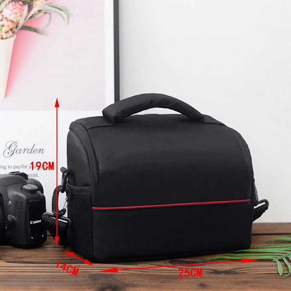 Bærbar vanntett ryggsekk for Canon Nikon Sony DSLR-kamera beskyttelsesveske videokoffert etui fotografering beskyttelse L