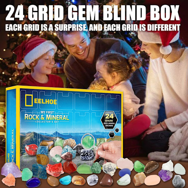 Ny Adventskalender 2021 Jul Leksak för Barn Nedräkningskalender 24 Dagar Jul Leksaker Jul Tryck Bubblor Leksak Pack Present Jul Green