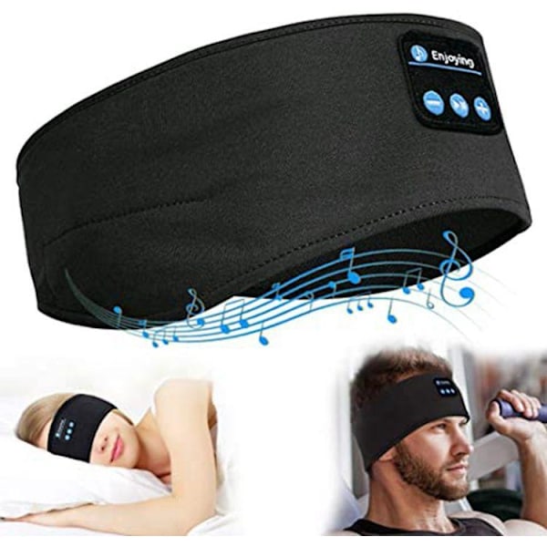 Langattomat kuulokkeet Bluetooth 5.0, unikuulokkeet, urheilukuulokkeet, nukkumiskuulokkeet 1pc Black 1. black