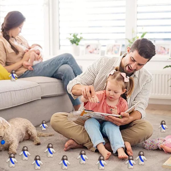 24-100X Mini] Jesusfigur för påskdekorationer, liten baby Jesusfigur 60pcs one-size