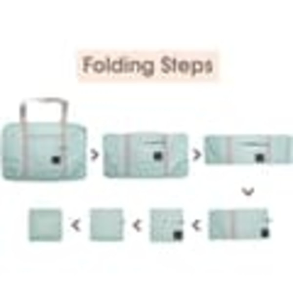 Foldbar Taske - Turkis