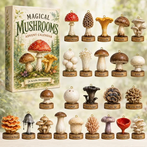 Adventskalender med höstsmaker 2026 - Blind Box-kalender Seaside mini cakes
