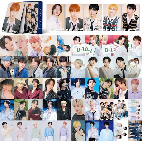 Kpop 55 kpl TXT valokuva kortti TXT Do This Uusi Albumi TXT Mini Lomo Kortti TXT 2023 Valokuva Postikortti Lahja Faneille