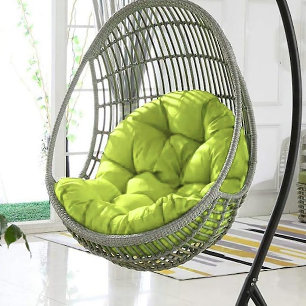 Ersättningsdyna för hängande äggstol Kompatibel med andningsbar stolsmatta Kompatibel med utomhus inomhus Fruktgrön Fruit Green Custom Size Weight