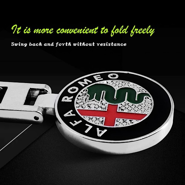 Alfa Romeo -auton merkkilogo avaimenperä