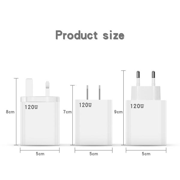 120W Hurtigoplader, UK Standard, til Mi Turbo Charge, Hurtigoplader til Xiaomi 12T 11T Pro 12 Lite 12X, Redmi Note 12 11 11S 10 Pro