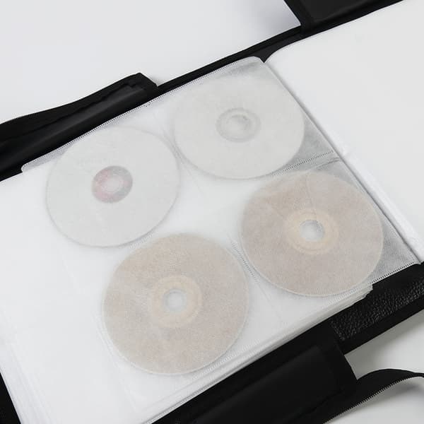 CD-etui 400 skiver Bil Læder CD-holder Opbevaringstaske Organizer 240pcs