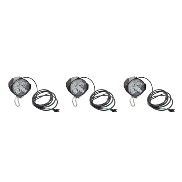 1/3 Polkupyörän LED-ajovalo Kokoontaitettavat kohdevalot Pieni [GKS] 3PCS