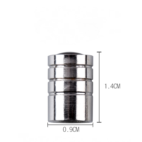 Auton renkaan venttiilin hatut, sopivat venttiilin hatut, metalliset venttiilin hatut (Chevrolet, 8 kpl)